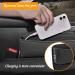 Black Car Seat Organizer Bag - Front Seat Console Pocket for Cell Phone and Keys - Buy Online on GoSupps.com
