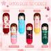 6 Pcs Cute Doll Lip Balm Set - Assorted Flavors Moisturizing Gift for Girls Kids & Women - Perfect for Weddings & Baby Showers - Buy Online on GoSupps.com