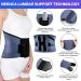 NEENCA Back Support Brace Adjustable Lumbar Support for Pain Relief of Back/Lumbar/Waist Waist Wrap with Spring Stabilizers for Injury Herniated Disc Sciatica Scoliosis and more - FSA/HSA APPROVED Black-blue Large - Buy Online on GoSupps.com