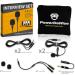 PowerDeWise Dual Lavalier Clip-On Microphones Set - Professional Grade Lapel Mics for Interviews - Compatible with iPhone, Android, Camera - Noise Cancelling 3.5mm Mic for Blogging and Video Recording - Buy Online on GoSupps.com