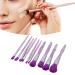 Soft Lightweight Portable Purple Makeup Brush Set - 10 Pcs Blush & Eyeshadow - Skin Friendly Cosmetics for Daily Use - International Shipping Available - Buy Online on GoSupps.com