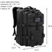 Hannibal Tactical MOLLE Assault Pack - Military Army Backpack, Black - Buy Online on GoSupps.com