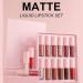 12 Colors Matte Liquid Lipstick Long Lasting Moisturizing Makeup Supplies for Women Girls - Buy Online on GoSupps.com