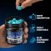 EAA Gummies - 2:1:1 BCAA Formula (8300mg) - Essential Amino Acids for Muscle Recovery & Endurance - Non-GMO Gluten Free Sugar Free Vegetarian Blue Raspberry Flavor - 90 Count - Buy Online on GoSupps.com