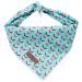 Lionet Paws Christmas Bandana for Dog Headscarf Dog Hall Trochcate for Small Medium -sized and Large Dogs S (1 SPACE) reindeer