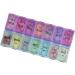 Leather 7 Day AM/PM Pill Organizer - Green | International Shipping Available - Buy Online on GoSupps.com