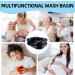 Hair wash basin for bedridden people mobile sink hair washing in bed built-in manual pressure filling - Buy Online on GoSupps.com