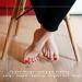 Yienate Light Blue Matte Artificial Toenails - Chic 24-Piece Complete Cover Nail Tips for Toes - Buy Online on GoSupps.com