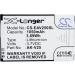 1050mAh 3.7V Replacement Battery for Emporia AK-V25 V25 (V2.0) Euphoria Pure V50 - International Shipping Available - Buy Online on GoSupps.com