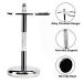 Silver Razor and Brush Stand for Shaving - Perfect Shaver Stand - Buy Online on GoSupps.com