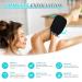 Korean Exfoliating Mitt 2 Pack for Body Skincare and Dead Skin Removal - Black & Blue Exfoliating Gloves for Microdermabrasion at Home Bath Shower - Ideal for Women and Men - Buy Online on GoSupps.com