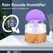 Rain Cloud Humidifier with Remote Control - GUKKK 3 in 1 Aroma Diffuser & 7 Color Night Light | 500ml for Office & Bedroom - Buy Online on GoSupps.com
