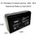 Casil 6V 12Ah Replacement Battery for Chloride GC960 | High-Quality Compatible Battery - Buy Online on GoSupps.com