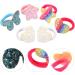Holibanna 5 Pairs girls' sequin rubber band hair ties for children hair ropes girl elastic hair tie sparkle hair ties glitter star hair ties kids hair ties Holder High elasticity baby fabric - Buy Online on GoSupps.com