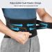 Qur Back Bandages - Breathable XL Back Support Belt for Lower Back Pain Relief | Non-Slip Lumbar Support for Work | Men & Women - Buy Online on GoSupps.com