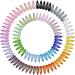Snap Mini Hair Clips, 100PCS Premium Kids Barrettes Metal Non Slip Hair Bow Clips for Girls Toddler, 1.2 Inch 20 Colors 1.2 Inch (Pack of 100)