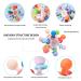 Baby Sensory Teething Toy | Montessori Chew Giraffe Rattle (Pink) | 0-12 Months - Buy Online on GoSupps.com