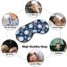 Light-Blocking Baseball Stars Sleep Mask for Women - Comfortable & Adjustable Eye Cover - Buy Online on GoSupps.com