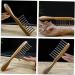 Ipetboom Scalp Massage Comb Wooden Pick Anti-static Head Massage Comb Hair Pick Root Comb Scalp Comb Wooden Hair Comb Wooden Massage Comb Comfortable Massage Comb Wide Comb for Curly Hair - Buy Online on GoSupps.com