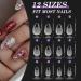 Venares 500 Pcs Extra Short Almond Soft Gel Nail Tips Set - Pre-Polished 12 Sizes Includes Glue for Gel Nails - Buy Online on GoSupps.com