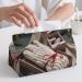 Tissue Box Cover Tissue Box Holder Knitted Gloves Print Tissue Holder Travel Tissue Packs Facial Paper Holder Decorative Holder - Buy Online on GoSupps.com