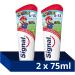 Signal Junior Toothpaste Super Mario Red Fruits 6-13 years 2x75ml - Buy Online on GoSupps.com