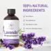 ASAKUKI Lavender Oil 4 Fl. Oz - Natural Therapeutic Grade Essential Oil for Diffuser, Home, Candle & Soap Making - YAHIME Infinite Series - Buy Online on GoSupps.com