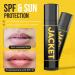 JACKET Lip Lock SPF 15 Moisturizing Lip Balm with Sunscreen Protection Broad Spectrum UVA/UVB Water-Resistant Hydrating & Nourishing Unflavored Lip Care for All Ages 0.15 oz - Buy Online on GoSupps.com