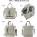 SONARIN Multifunctional Large Capacity Baby Nappy Changing Tote Bag Waterproof Lightweight Baby Changing Bag Satchel Messenger Bag Portable Travel Diaper Bag with Changing Mat Khaki - Buy Online on GoSupps.com