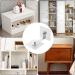 6-Piece Self-Adhesive Furniture Tilt Protection Set | No Drill Wall Anchors | Safe for Babies & Toddlers | Secure Furniture Anchors - Buy Online on GoSupps.com