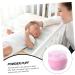 HONMEET Baby Puff Box 2 Sets Puff Makeup Sponges after Bath Puff Container Suits Pot Makeup Puffs Beauty Sponge Applicator Cream Suit Empty Container Talco Fluff 9x9cm Pink - Buy Online on GoSupps.com