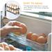 3pcs Box Egg Carton Eggs Utensil Holder Food Serving Tray Refrigerator Egg Tray Household re-usable - Buy Online on GoSupps.com