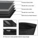 COLAZ Smell Proof Bag with Lock - Durable Water Repellent Odor Proof Pouch for Travel Stash - Black - Buy Online on GoSupps.com