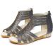 ENVEZ Bohemian Crystal Wedge Sandals - Black, Size 9 - Buy Online on GoSupps.com