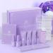 Makartt Purple Poly Nail Gel Kit | Long-Lasting Nail Extension Set with Slip Solution Base & Top Coat Perfect for Gel Nail Structure - Buy Online on GoSupps.com