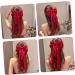 MAGICLULU Satin Ribbon Hairpin Large Hair Bows Bow Hair Clips Giant Bow Hair Dress up Bow Hair Clips Barrettes Halloween Hair Bows Hair Bow Clips Metal Big Bow Accessories Red Girl - Buy Online on GoSupps.com