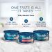 Blue Buffalo Tastefuls Pate Wet Cat Food (Pack of 12) - Salmon, Chicken, Ocean Fish & Tuna - 3oz x 12 - Buy Online on GoSupps.com