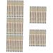Lurrose Undercl 50 Pcs Waterproof Hook Line Acrylic Household Student Writing Pens As Shownx5pcs 13.5X1cmx5pcs