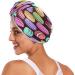 Macarons Parisien Dry Hair Cap - 2 Piece Quick Drying Towel Set with Button Headband | Super Absorbent & Comfortable - Buy Online on GoSupps.com