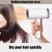 Wireless Hair Dryer Hot & Cold Air Cordless Hair Dryer Rechargeable Blow Dryer Constant Temperature of 57 Mild Wind for Blowing Hair Painting Drying - Buy Online on GoSupps.com