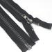 10 22 Inch Metal Jacket Zippers Black Nickel Separating Zipper Heavy Duty Zippers Replacement Zipper for Sewing Crafts Jackets Coats Vest Bags Luggage SHUNLI 22