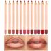  G n rique Lip Pencil Set | Long-Lasting Lip Pencil in 12 Colors Nourishing Lipstick for Women Lovers Girlfriends Mothers Aunts Makeup Lovers and More - Buy Online on GoSupps.com