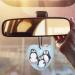 5 Pcs Car Air Fresheners Hanging Air Freshener Cute Penguins Hanging Scented Cards Fragrance Scented Cards for Car Car Aromatherapy Tablets for Car - Buy Online on GoSupps.com