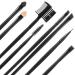 32-Piece Professional Makeup Brush Set - Advanced Synthetic Brushes for Foundation Blush & Eye Shadow - Travel Bag Included - Black - Buy Online on GoSupps.com