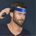 NAYAGOGO Hair Trimming Guide Neckline Shaving Template Flexible Curved Silicone Haircut Band Shaving Template Home Hair Cutting Tool Softness Elasticity Split Ends Trimmer for Man (Blue) - Buy Online on GoSupps.com