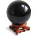 Mina Heal 80mm Black Obsidian Crystal Balls for Feng Shui Meditation Crystal Healing & Home Decoration - Buy Online on GoSupps.com