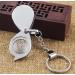 Portable Magnifying Glass 30mm All-Metal Silver Folding Mini-Key Pocket Pocket Magnifier - Buy Online on GoSupps.com