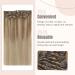 FSHINE 60cm Real Hair Clip-In Extensions - Light Blonde to Ash Blonde Remy Smooth 120g 7 Pieces - Premium Quality #10/16/16 - Buy Online on GoSupps.com