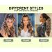 YEESHEDO Long Wavy Drawstring Ponytail Hair Extension | Clip-in Curly Synthetic Hairpiece 26 Chestnut Brown with Blonde | Women's Hair Accessories - Buy Online on GoSupps.com