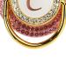 Gold Baby Pacifier Set - Rhinestone Covered Lightweight Pacifier for 6-18 Months (Letter C) - International Shipping Available - Buy Online on GoSupps.com